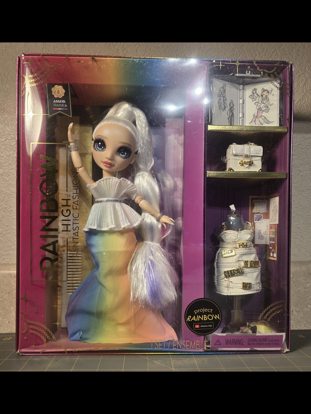 Rainbow High Project Rainbow Amaya Raine Doll